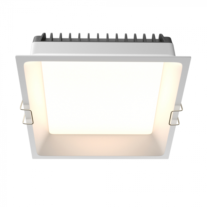 Spot LED 24W Incastrat, Maytoni, 1700lm, Lumina Calda+Neutra+Rece, Alb [1]