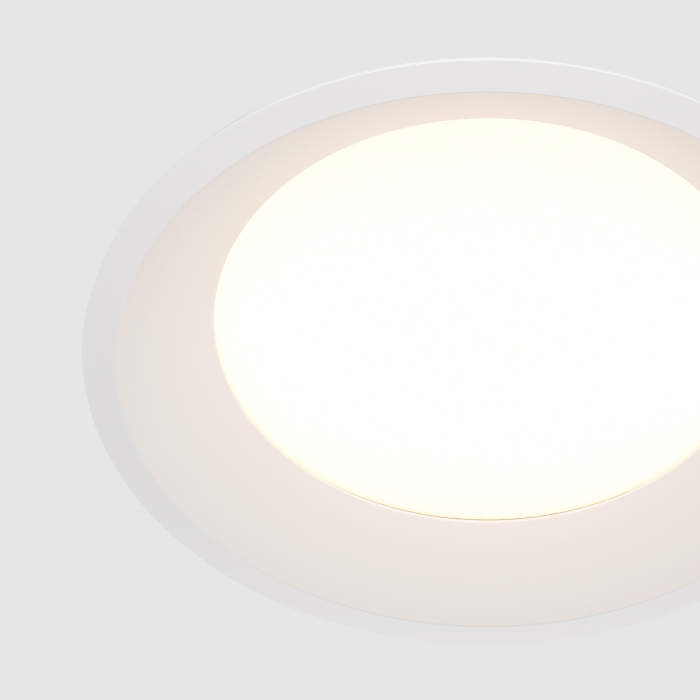 Spot LED 24W Incastrat, Maytoni, 1800lm, Lumina Neutra (4000K), Alb [3]