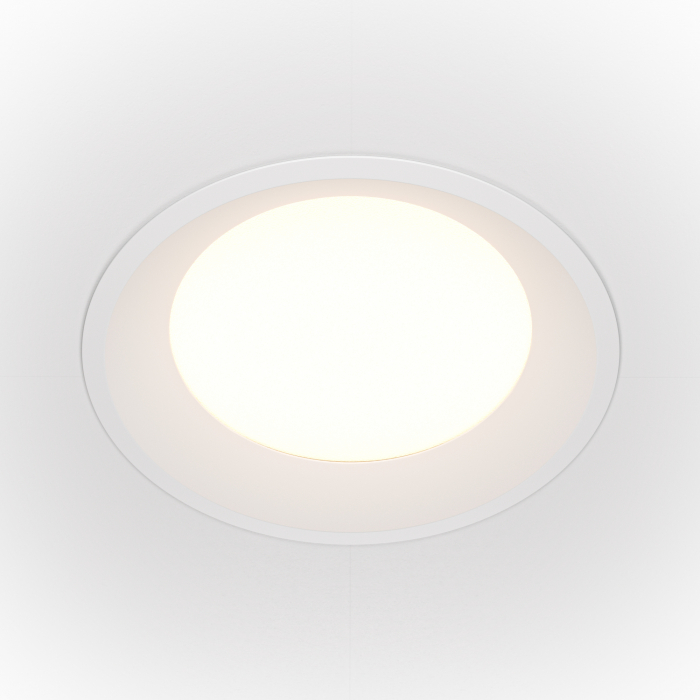 Spot LED 24W Incastrat, Maytoni, 1800lm, Lumina Neutra (4000K), Alb [1]