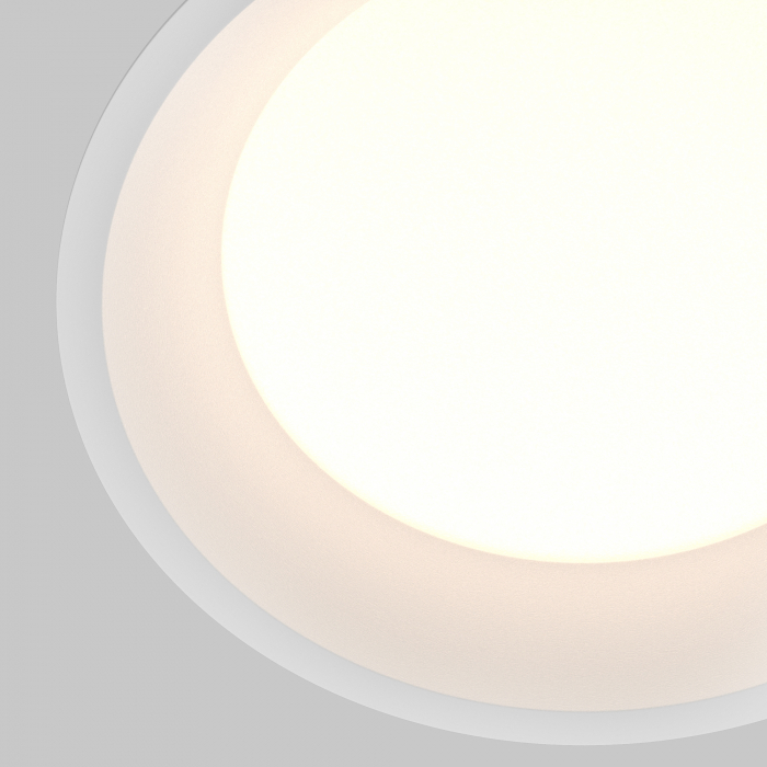 Spot LED 24W Incastrat, Maytoni, 1840lm, Lumina Calda+Neutra+Rece, Alb [2]