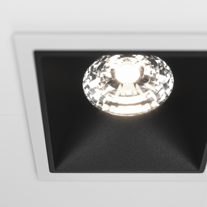 Spot LED 30W Incastrat, Dimabil, Maytoni, 2350lm, Lumina Neutra (4000K), Alb+Negru [2]