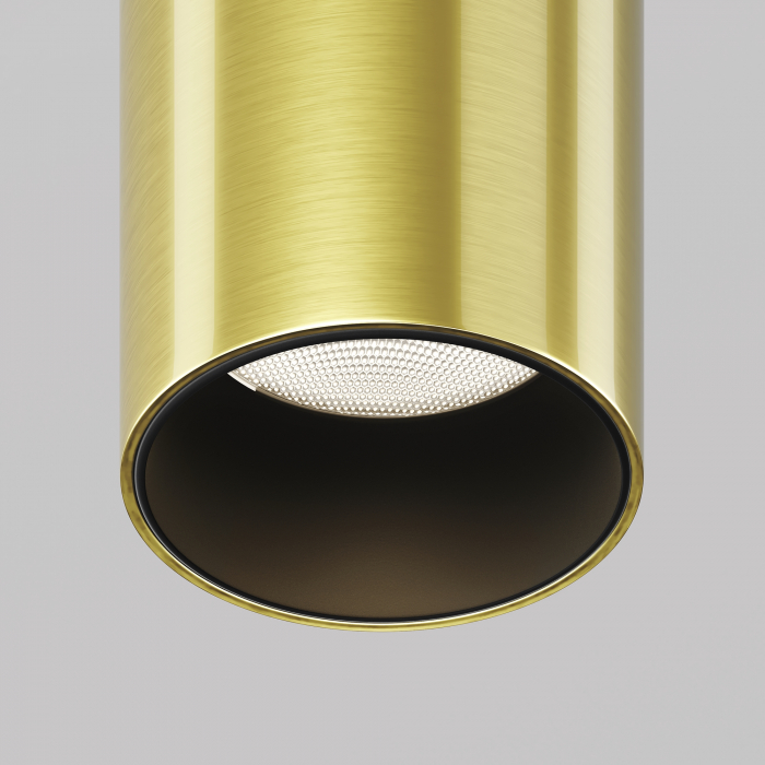Spot LED 6W Incastrat, Maytoni, 280lm, Lumina Calda (3000K), Arama+Negru [2]