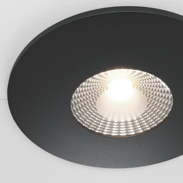 Spot LED 7W Incastrat, Maytoni, 500lm, Lumina Neutra (4000K), Negru [2]