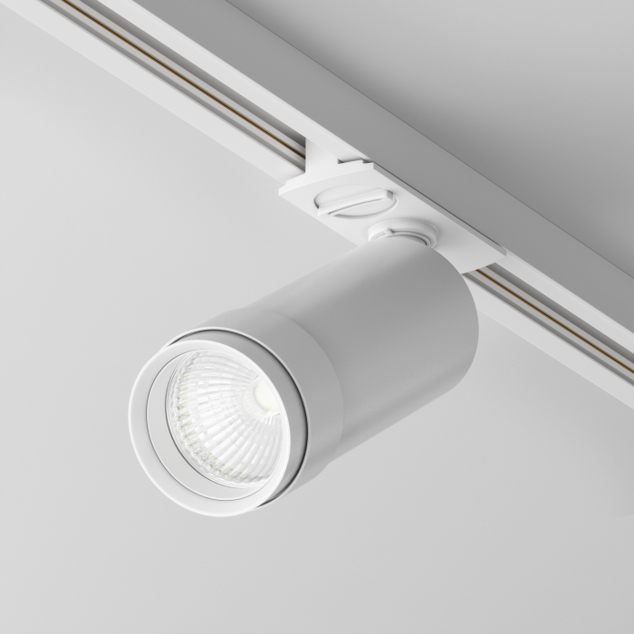 Spot LED pe Sina, 12W, Maytoni Focus Zoom, 900lm, Lumina Neutra (4000 K), Alb [1]
