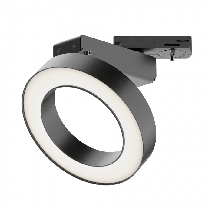 Spot LED pe Sina 12W, Maytoni Rim, 650lm, Lumina Neutra (4000K), Negru [1]