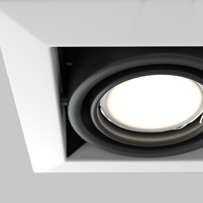 Spot Metal DL008-2-01-W, incastrat, 1xGU10, alb, IP20, Maytoni [2]