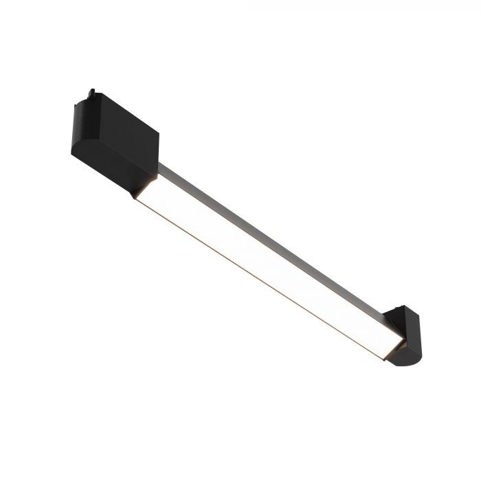Spot pe Sina 24W, Liniar, Orientabil, Maytoni, 1900lm, Lumina Neutra (4000K), Negru [1]