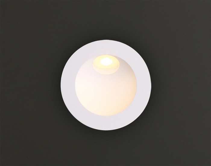 Spot rotund alb LED Rick Ø 8 cm metal IP54, H0074 - Maxlight [2]