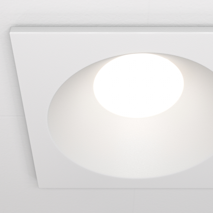 Spot Zoom DL033-2-01W, incastrat, 1xGU10, alb, IP65, Maytoni [3]
