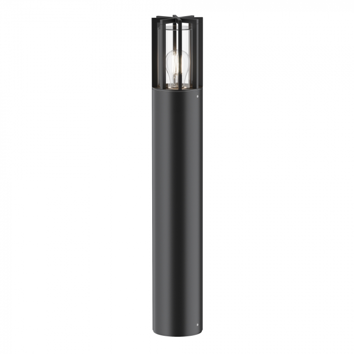 Stalp pentru exterior Barrel O453FL-01GF, 1xE27, grafit, IP54, Maytoni [1]