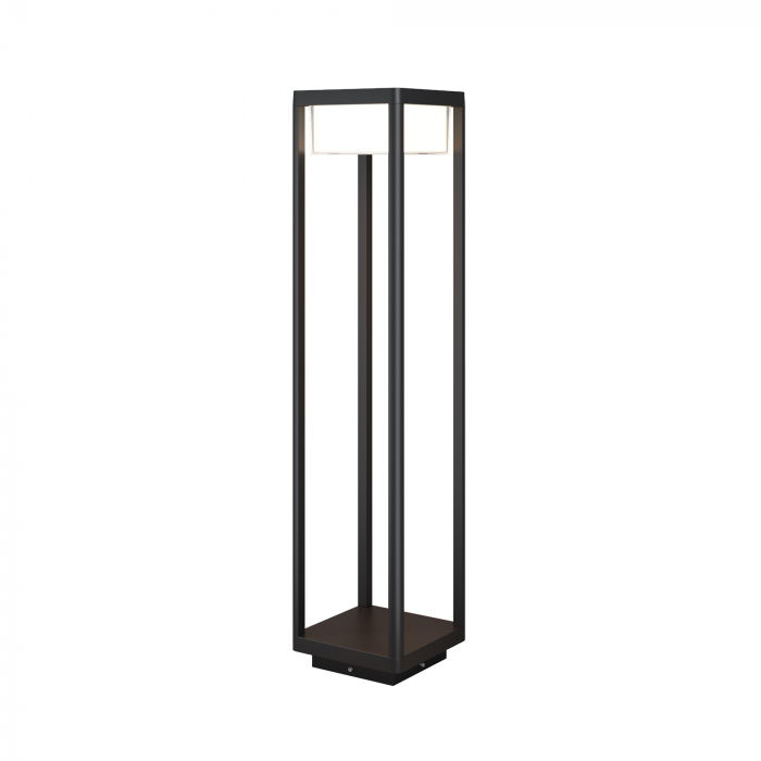 Stalp pentru exterior LED Baker street O021FL-L10B3K, 10W, 520lm, lumina calda, IP65, negru, Maytoni [3]