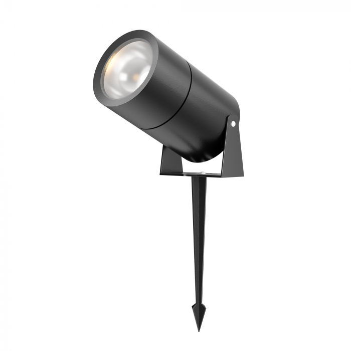 Stalp pentru exterior LED Bern O050FL-L15GF3K, 15W, 1200lm, lumina calda, IP65, grafit, Maytoni [1]
