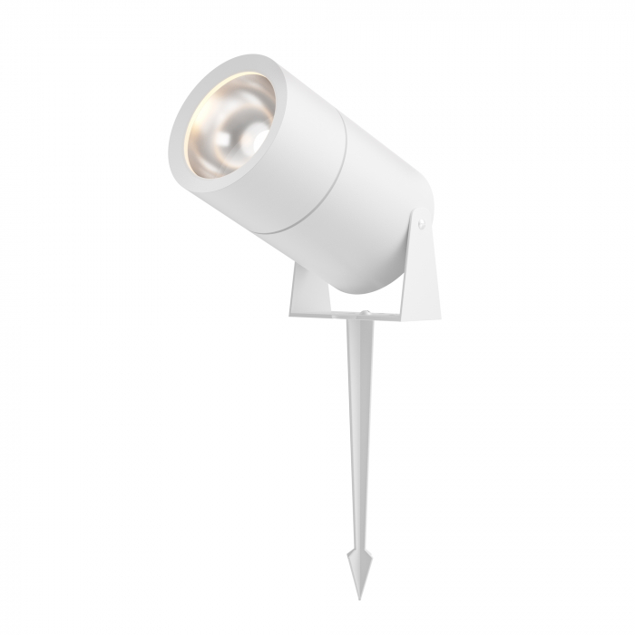 Stalp pentru exterior LED Bern O050FL-L15W3K, 15W, 1200lm, lumina calda, IP65, alb, Maytoni [1]