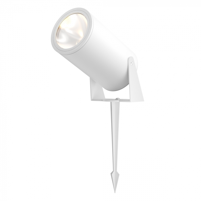 Stalp pentru exterior LED Bern O050FL-L30W3K, 30W, 2800lm, lumina calda, IP65, alb, Maytoni [1]
