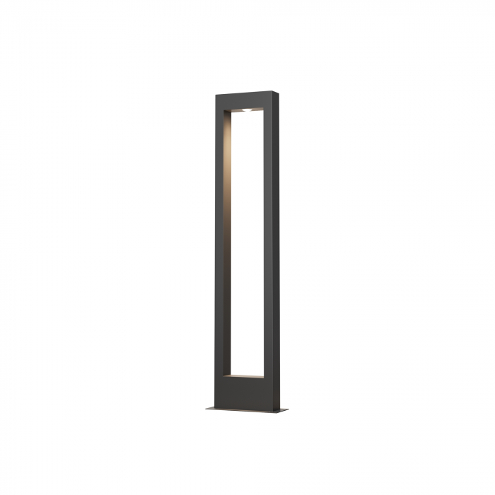 Stalp pentru exterior LED Bonn O425FL-L10GF, 10W, 550lm, lumina calda, IP65, grafit, Maytoni [1]