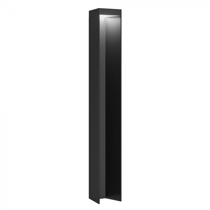 Stalp pentru exterior LED Essen O596FL-L9B4K1, 9W, 450lm, lumina neutra, IP54, negru, Maytoni [1]