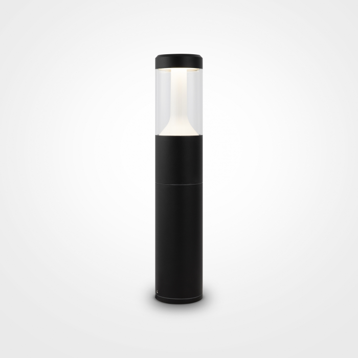 Stalp pentru exterior LED Koln O590FL-L8B4K, 8W, 450lm, lumina neutra, IP54, negru, Maytoni [1]