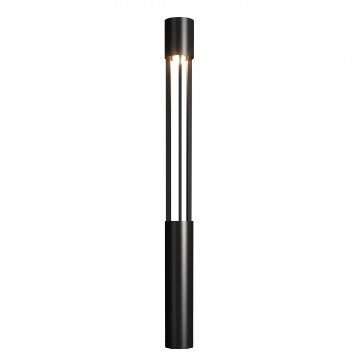 Stalp pentru exterior LED Mill O427FL-L12GF3K, 12W, 1000lm, lumina calda, IP65, grafit, Maytoni [2]