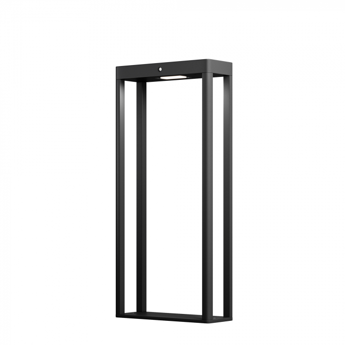 Stalp pentru exterior LED Pir OSL456FL-L2GF3K, 2W, 150lm, lumina calda, IP54, grafit, Maytoni [1]