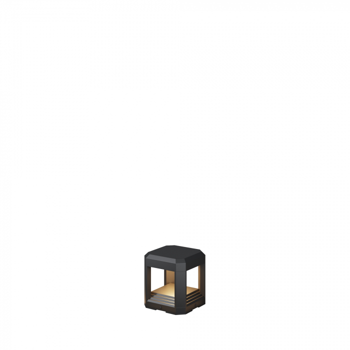Stalp pentru exterior LED Royal mile O019FL-L13GR3K, 13W, 330lm, lumina calda, IP65, gri, Maytoni [3]
