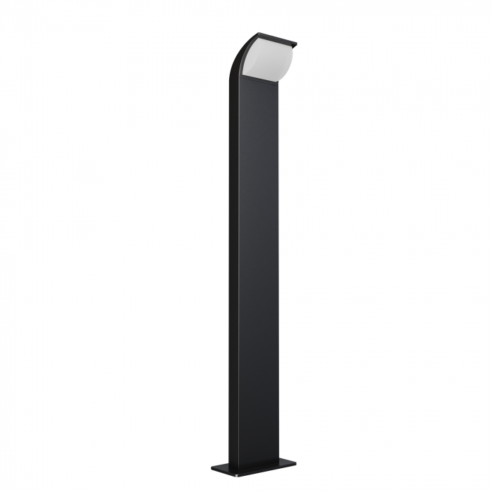 Stalp pentru exterior LED Stock O446FL-L7GF3K, 20W, 450lm, lumina calda, IP65, grafit, Maytoni [1]