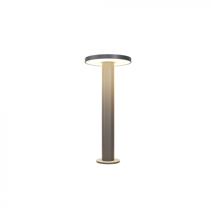 Stalp pentru exterior LED Wald O420FL-L12GF, 12W, 1000lm, lumina calda, IP65, grafit, Maytoni [1]