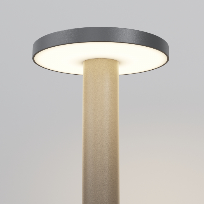 Stalp pentru exterior LED Wald O420FL-L12GF, 12W, 1000lm, lumina calda, IP65, grafit, Maytoni [2]