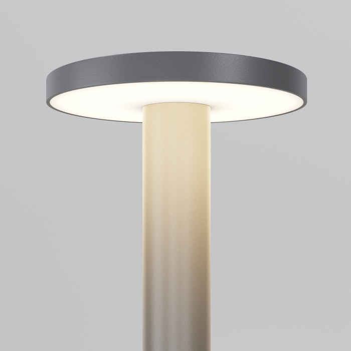 Stalp pentru exterior LED Wald O420FL-L12GF1, 12W, 1000lm, lumina calda, IP65, grafit, Maytoni [4]