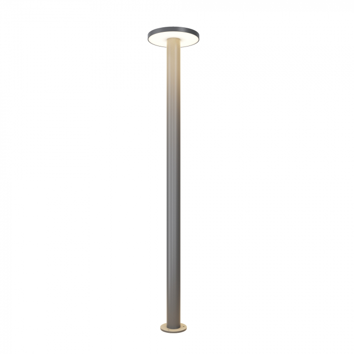 Stalp pentru exterior LED Wald O420FL-L12GF1, 12W, 1000lm, lumina calda, IP65, grafit, Maytoni [3]