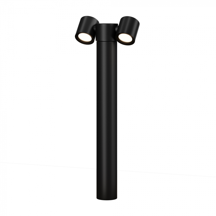 Stalp pentru exterior Wall street O010FL-02B, 2xGU10, negru, IP54, Maytoni [3]
