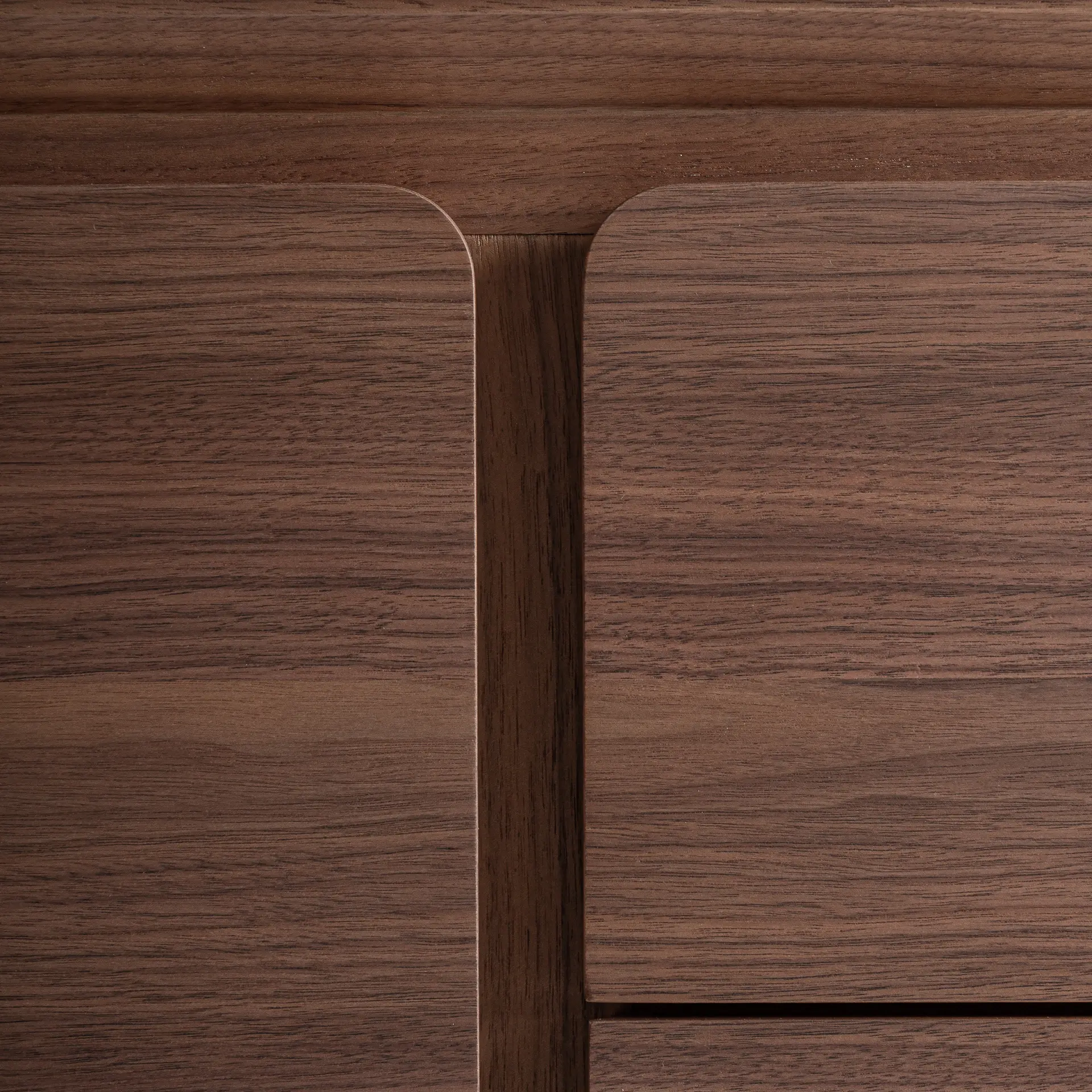 Stand Tv Sinaia 216x48x52 cm, Furnir de Ulm și Pal MDF Maro - VicalHome VicalHome 38200 [5]