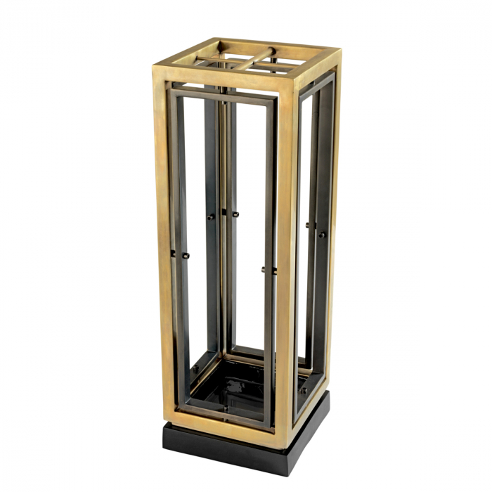   Suport de umbrelă Blackrock cu finisaj metalic gunmetal 109307 EICHHOLTZ [1]