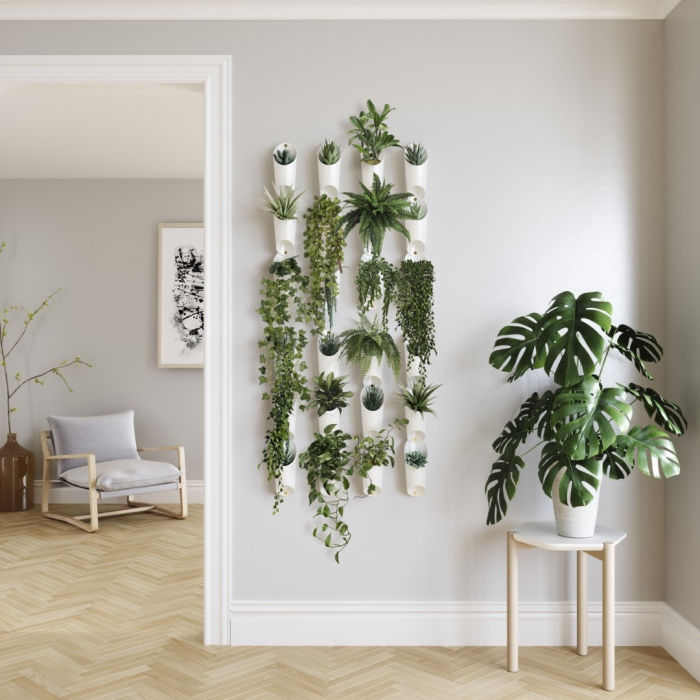 Suport pentru Flori Floralink 10x10x69 cm, Alb - Umbra [5]