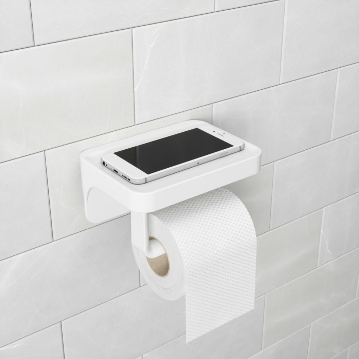 Suport pentru Hârtie Igienică Flex 16x8x11 cm, Alb - Umbra [5]