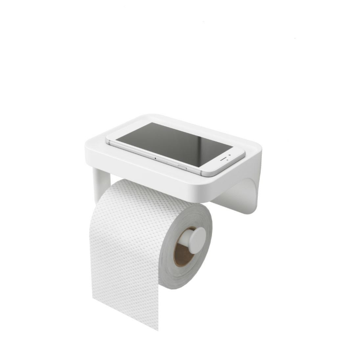 Suport pentru Hârtie Igienică Flex 16x8x11 cm, Alb - Umbra [3]