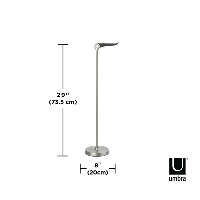 Suport pentru Hârtie Tucan din Metal Galbui, 20.3x16.5x73.7cm, Umbra 023320-410 [8]