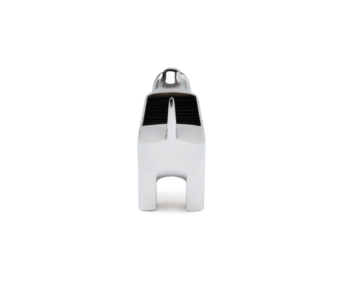Suport pentru inele Dachsie 14x4x6 cm, Metal și Catifea Cromat - Umbra [4]