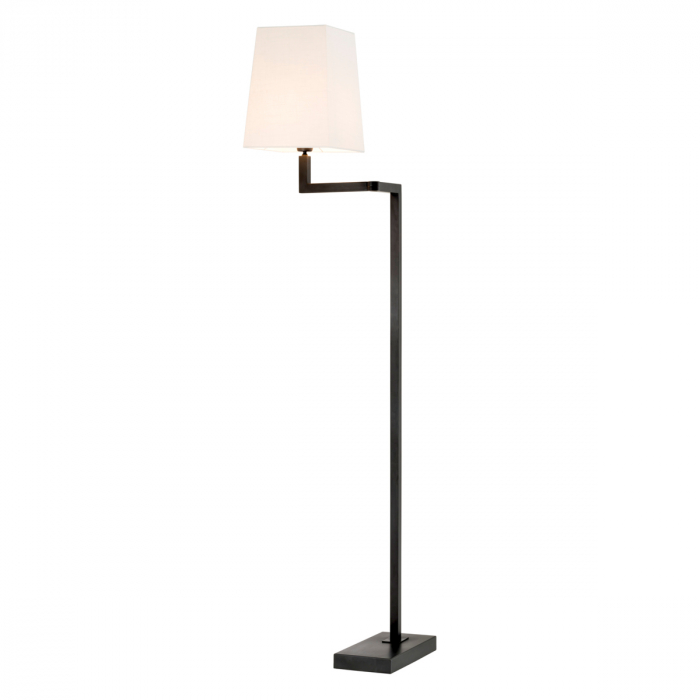   Lampa de podea Cambell finisaj bronz inclusiv abajur 110842 EICHHOLTZ [1]