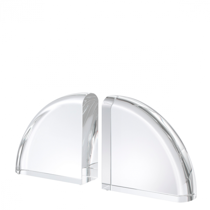   Set de 2 suporturi pentru cărți Decorage din cristal 113236 EICHHOLTZ [1]