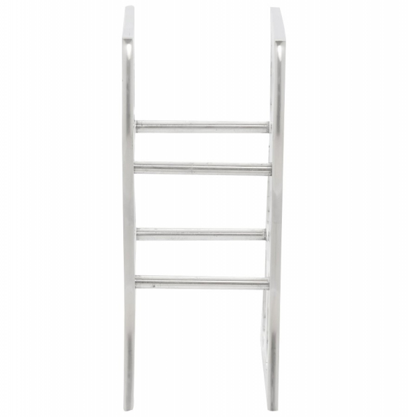 Suport vin de design SIX modern Argintiu / Aluminiu [3]