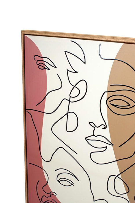Tablou Decorativ Faccia Arte Tri 90x3,5x120 cm - Kare Design [4]