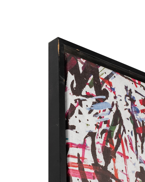 Tablou Decorativ Marilyn 135x3x195 cm, Pânză și Lemn Negru, Alb, Roșu - King Home [3]