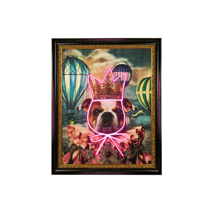 Tablou Decorativ Neon Bulldog Baloon 80x8x100 cm - King Home [2]