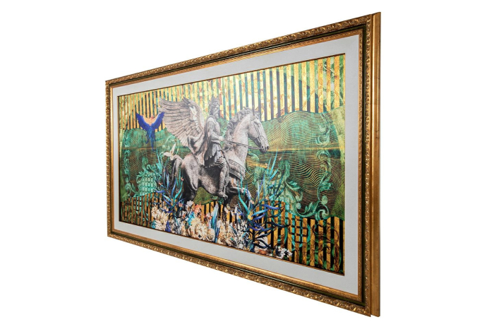 Tablou Decorativ Pegasus Paradise 266x3x148 cm - King Home [5]
