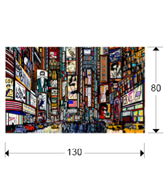 Tablou decorativ print pe sticla securizata Comic 130x80 cm, 899925 - Schuller [3]