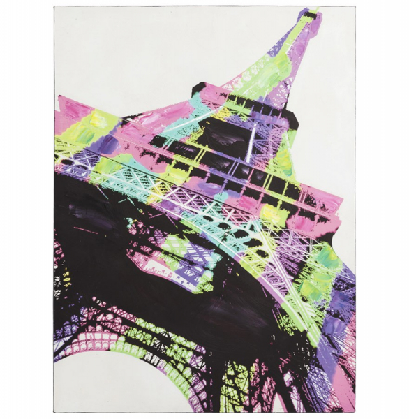 Tablou decorativ RAINBOW / Turnul Eiffel [2]
