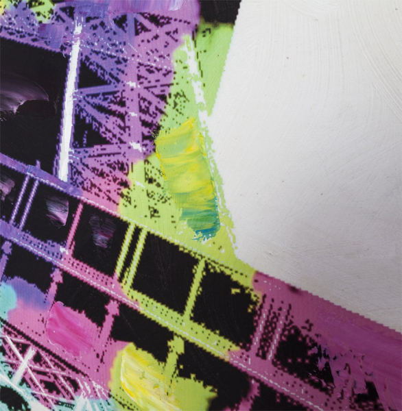 Tablou decorativ RAINBOW / Turnul Eiffel [8]