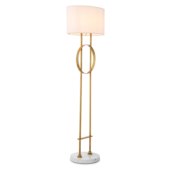   Lampă de podea Kaiser finisaj din alamă antică 115570 EICHHOLTZ [1]