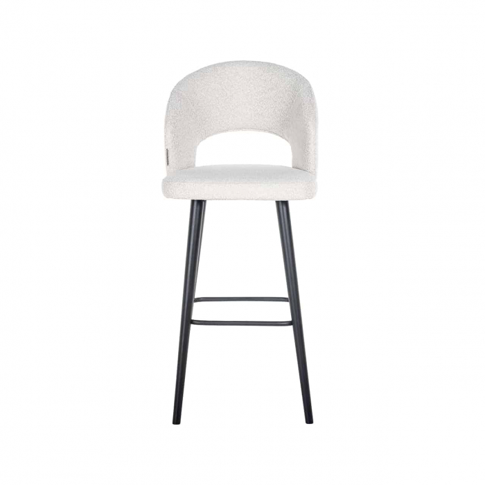 Taburet de bar Savoy alb boucl√© (Copenhaga 900 Boucl√© Alb), S4562 WHITE BOUCLE - Richmond Interiors [4]