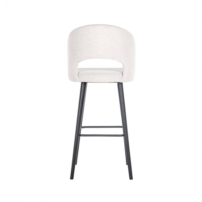 Taburet de bar Savoy alb boucl√© (Copenhaga 900 Boucl√© Alb), S4562 WHITE BOUCLE - Richmond Interiors [3]